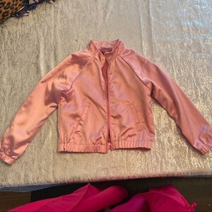 Pink Satin Jacket